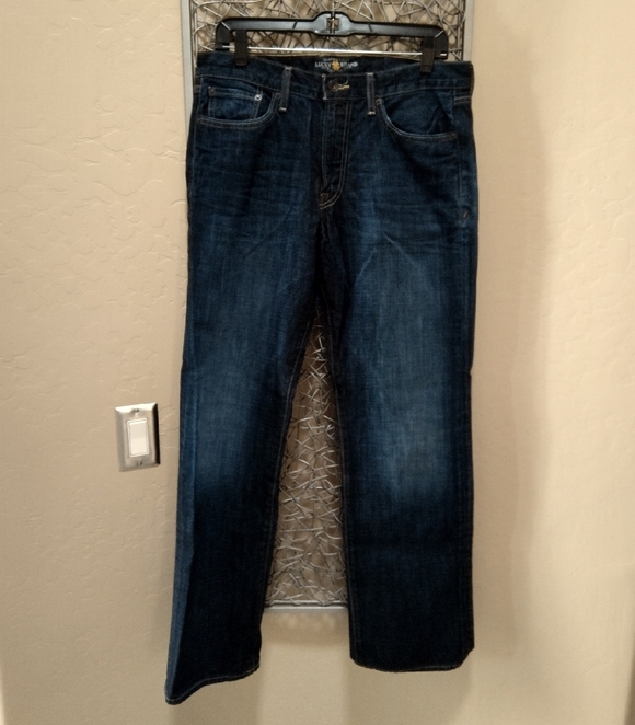 Lucky Brand Other - Lucky Brand Men's 361 Vintage Straight Jeans Dark Creek Wash